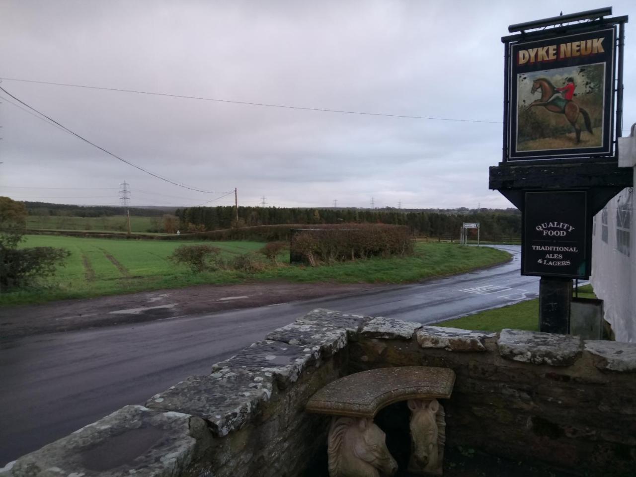 The Dyke Neuk Inn Meldon  Экстерьер фото